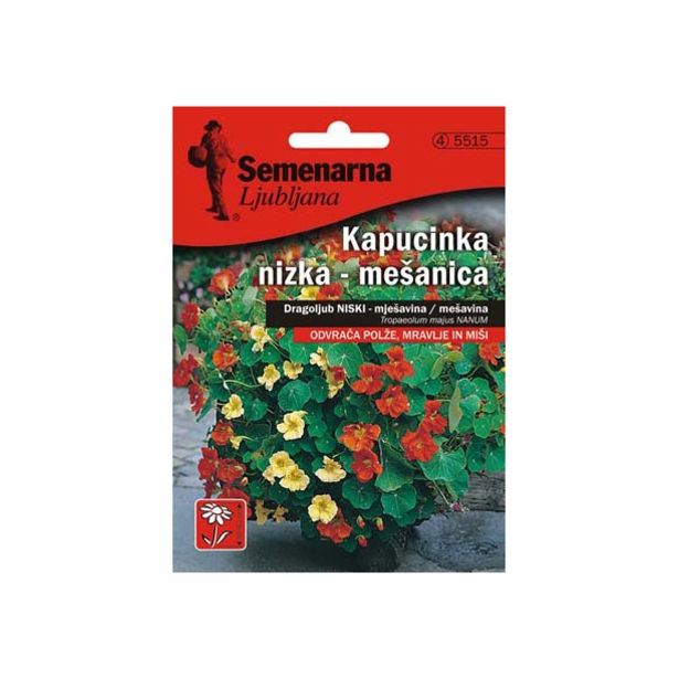 KAPUCINKA SEMENARNA MEŠANICA V MALI VREČICI 5515