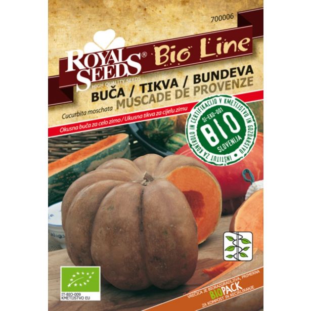 PLODOVKA ROYAL SEEDS BUČA MUŠKATNA BIO 6