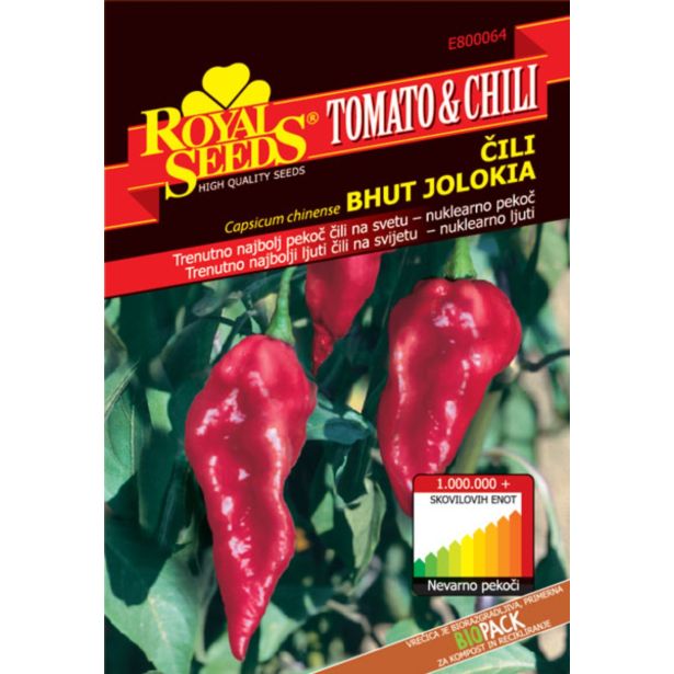 PLODOVKA ROYAL SEEDS ČILI BUTH J. TC 64