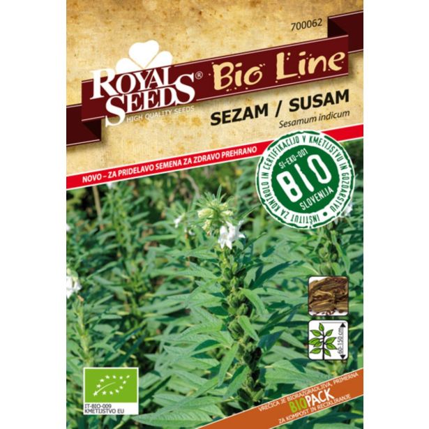 SEMENA ROYAL SEEDS SEZAM BIO 62