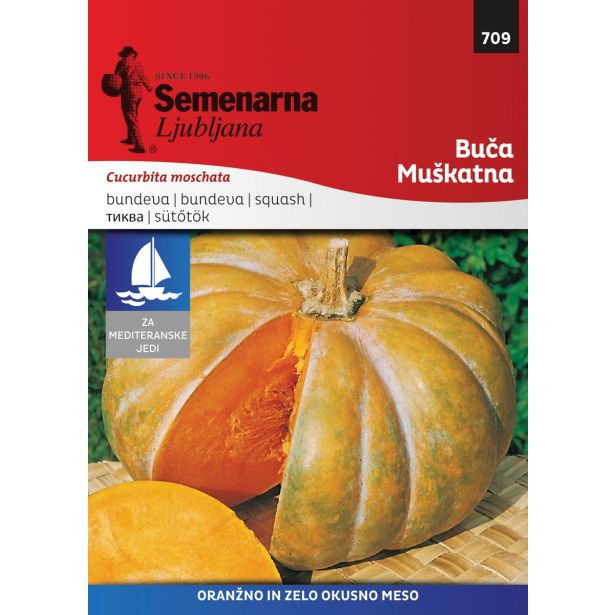 PLODOVKA SEMENARNA BUČA MUŠKATNA MUSCADE DE PROVANCE M.V. 709