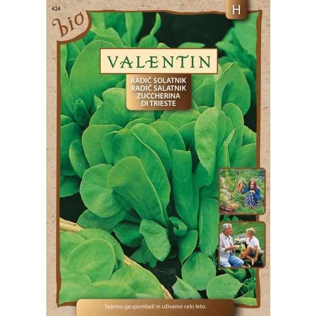 LISTNA ZELENJAVA SEMENARNA RADIČ TRŽAŠKI SOLATNIK BIO