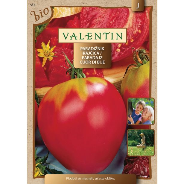PLODOVKA VALENTIN PARADIŽNIK VOLOVSKO SRCE 515 BIO