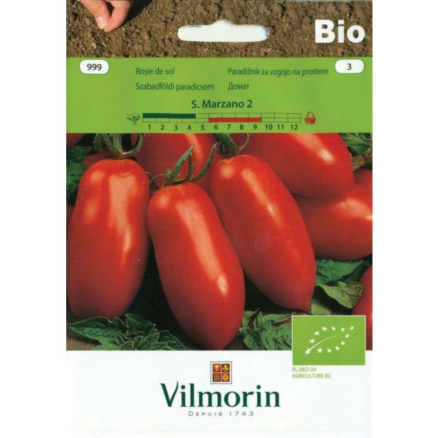 PLODOVKA VILMORIN BIO PARADIŽNIK S.MARZANO 3