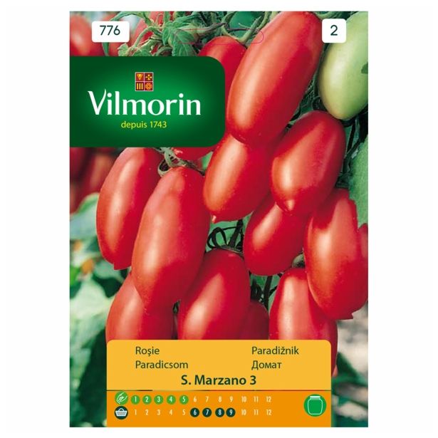 SEMENA VILMORIN PARADIŽNIK SAN MARZANO 3