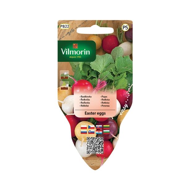 SEMENA VILMORIN SEJALNIK REDKVICA EASTER EGGS