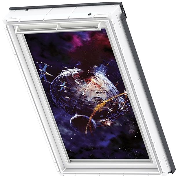 SENČILO ZA STREŠNO OKNO VELUX DKL MK06 4711S SIESTA, THE DEATH STAR