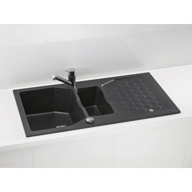 GRANITAL POMIVALNO KORITO ALVEUS SENSUAL 70, G05M TWILIGHT 980X520 MM