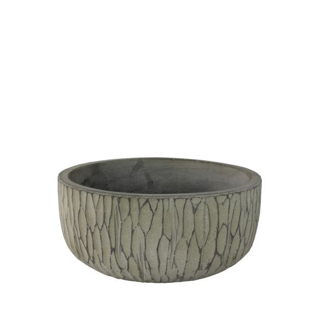 PE ZUNANJI LONEC TS SEP TAUPE BEIGE SKLEDA 36X16