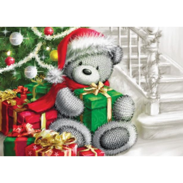 SERVIETE 33X33 CM MEDVED Z DARILI 20/1