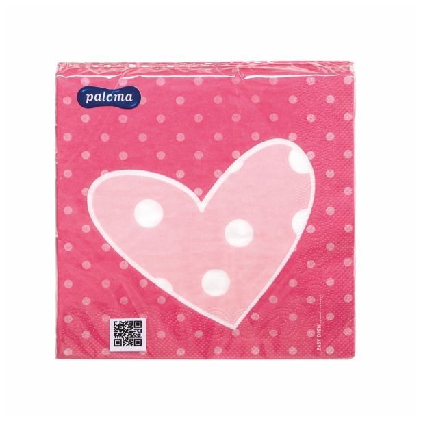 SERVIETE PALOMA STYLE 33X33 CM 20/1 TI1295