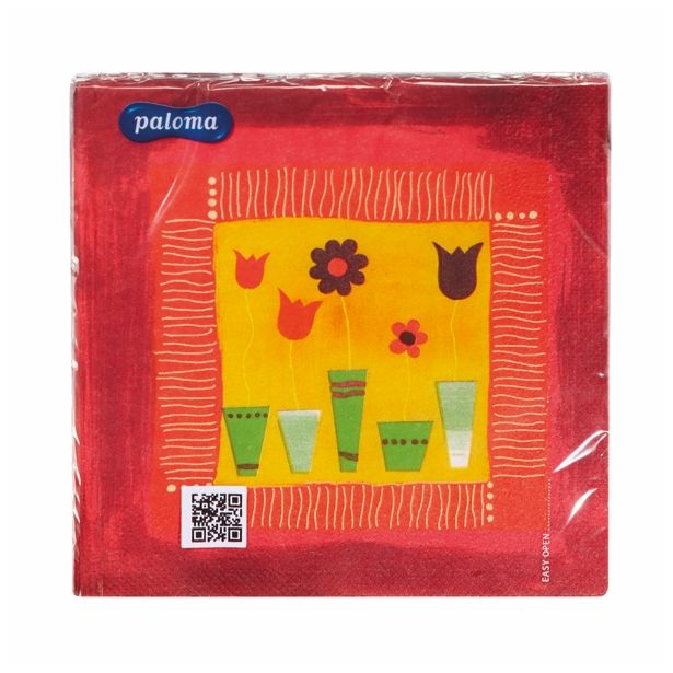 SERVIETE PALOMA STYLE 33X33 CM 20/1 TI1447