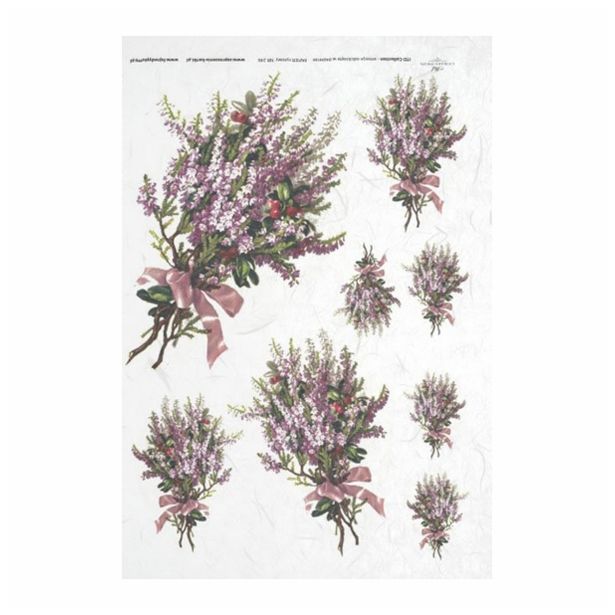 SERVIETNA, DECOUPAGE TEH. RAYHER DECOUPAGE PAPIR RIŽEV A4 RESJE