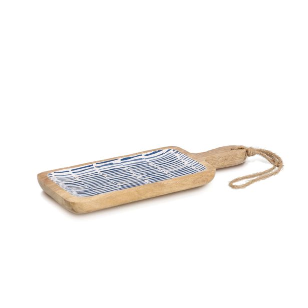 SERVIRNA DESKA, MANGOV LES, MODRA FSC 100% SCS-COC-000256   38X15,2X2,5 CM