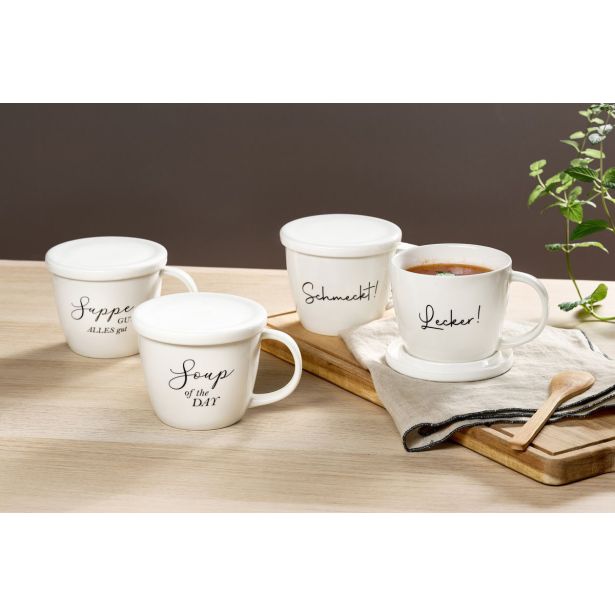 SERVIRNA SKLEDA 460 ML SOPPA ZA JUHO S POKROVOM