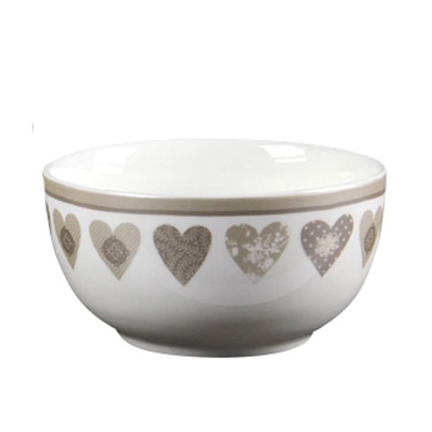 SERVIRNA SKLEDA 520 ML SRCE ZA MUSLI PORCELAN