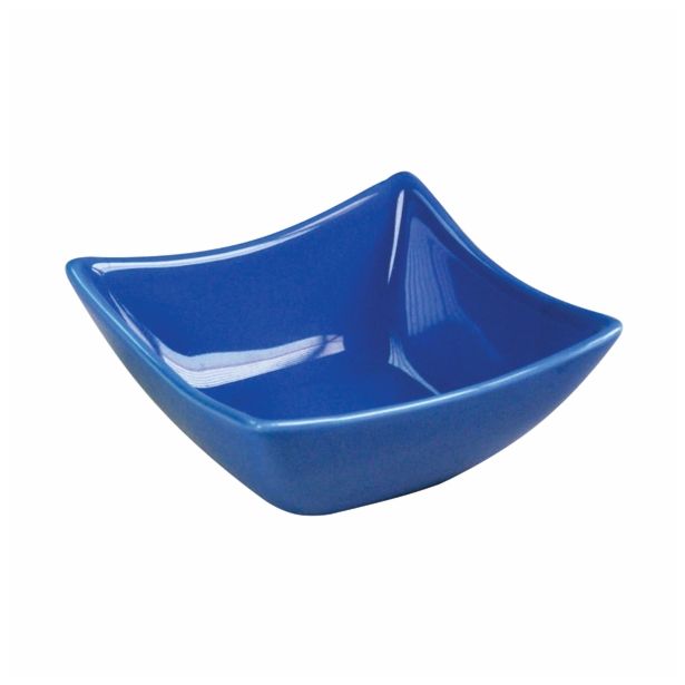 SERVIRNA SKLEDA 9X9X5 CM BARVNA PORCELAN