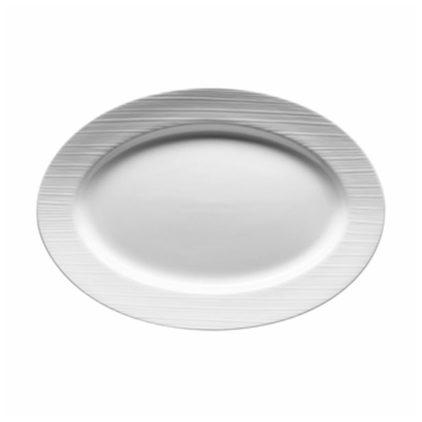 SERVIRNI KROŽNIK DOMESTIC 36 CM ANGELINA OVALNI