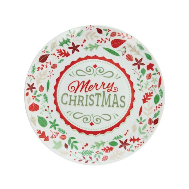 SERVIRNI KROŽNIK TOGNANA 30 CM NATALE MERRY CHRISTMAS