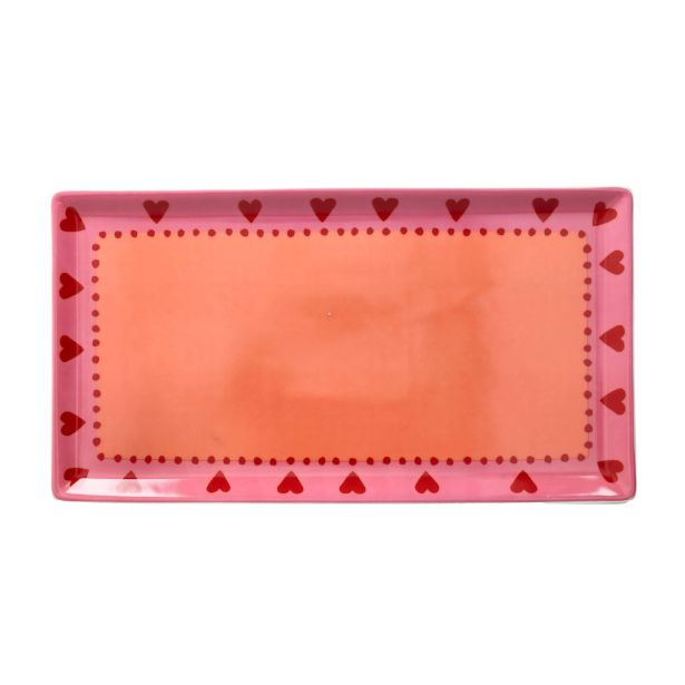 SERVIRNI KROŽNIK TOGNANA 32X17CM ORNG SRCE NEW MILK&C MADAME