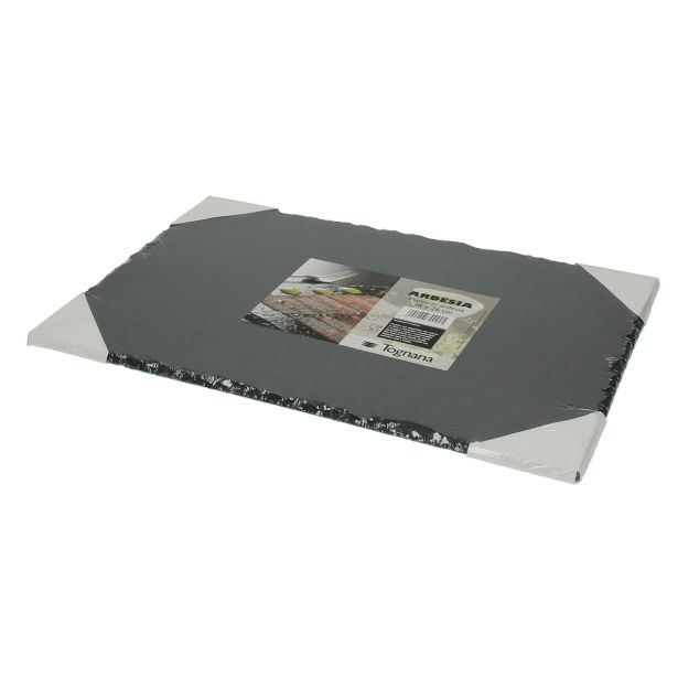 SERVIRNI KROŽNIK TOGNANA 38X26 CM PRAVOKOTEN OLLY ARDESIA