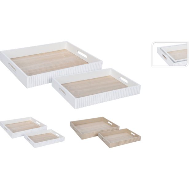 SERVIRNI PLADENJ EH SET SERVIRNIH PLADNJEV IZ MDF MATERIALA