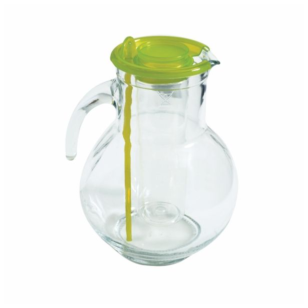 SERVIRNI VRČ BORMIOLI ROCCO KUFRA 2L ZELENI POKROV Z VLOŽKOM