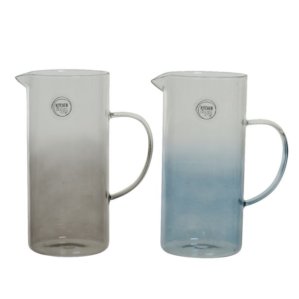 SERVIRNI VRČ DECORIS STEKLENA KARAFA 2 BARVI, SORT.