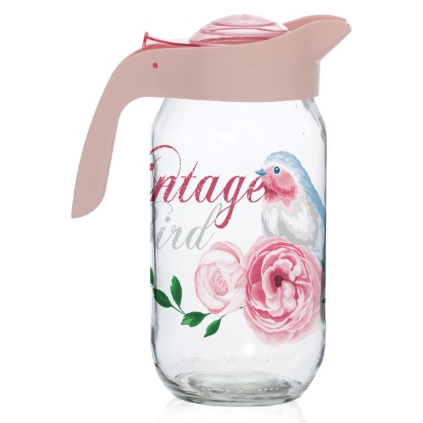 SERVIRNI VRČ HEREVIN 1 LIT VINTAGE BIRDS