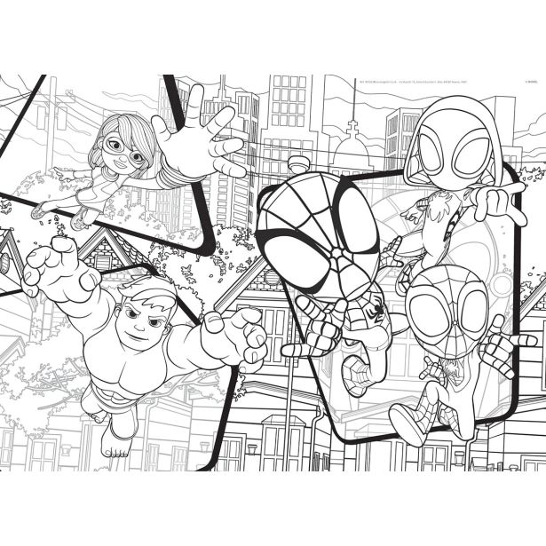 SESTAVLJANKA LISCIANI SPIDEY 24 KOM, OBOJESTRANSKA 99726