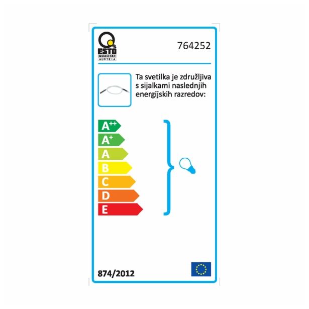 LED SESTAVLJIVI REFLEKTOR VARIO HOME 764252 KABEL 67.5 CM BEL KROM