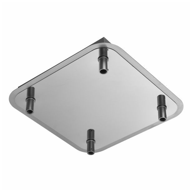 LED SESTAVLJIVI REFLEKTOR VARIO4 HOME 764008-4 OSNOVA 4X JEKLO BRUŠENO + KROM