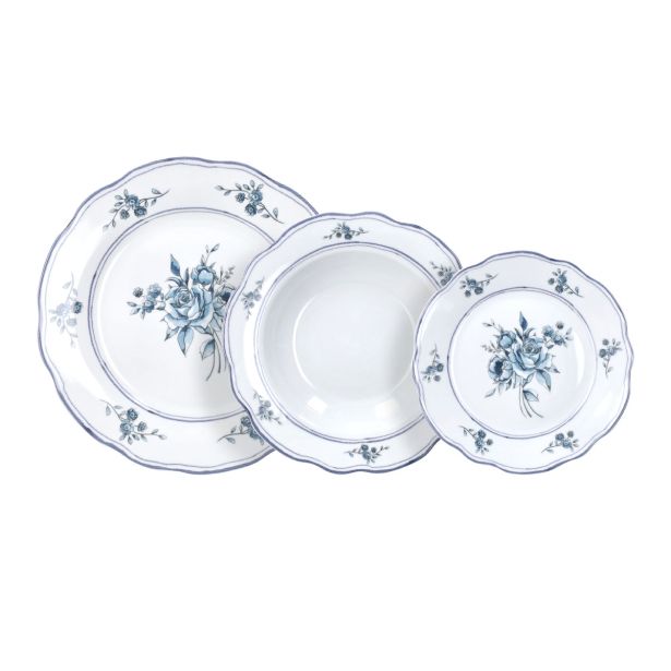 SET KROŽNIKOV TOGNANA 18 DELNI CAPPETTATA HERITAGE FLORALS
