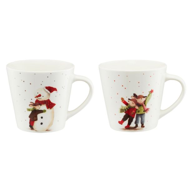 SET SKODELIC IN LONČKOV AMBITION 320 ML SNEŽAK 2/1