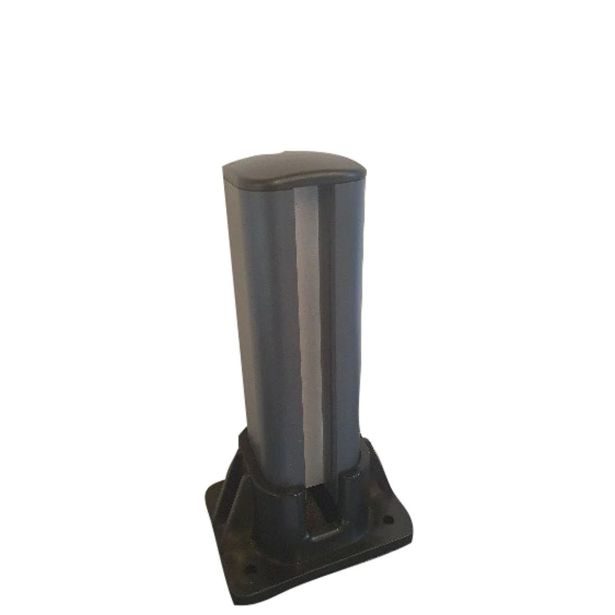 WPC SISTEM OGRAJA ZAKLJUČNI ALU STEBRIČEK 2000X80X80 MM