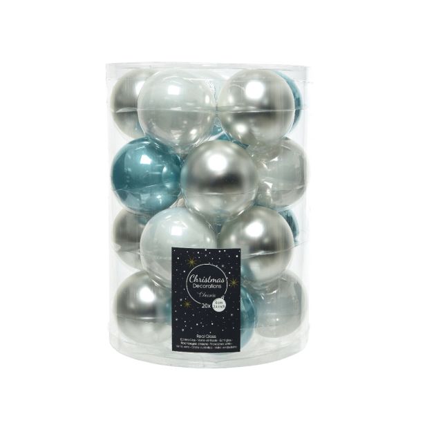 SET STEKLENIH BUNKIC PREMERA 6 CM 20/1