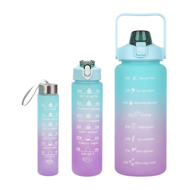 PLASTENKA ZA VODO HOMEY SET TREH FLAŠK 2000ML,/900ML,/500ML