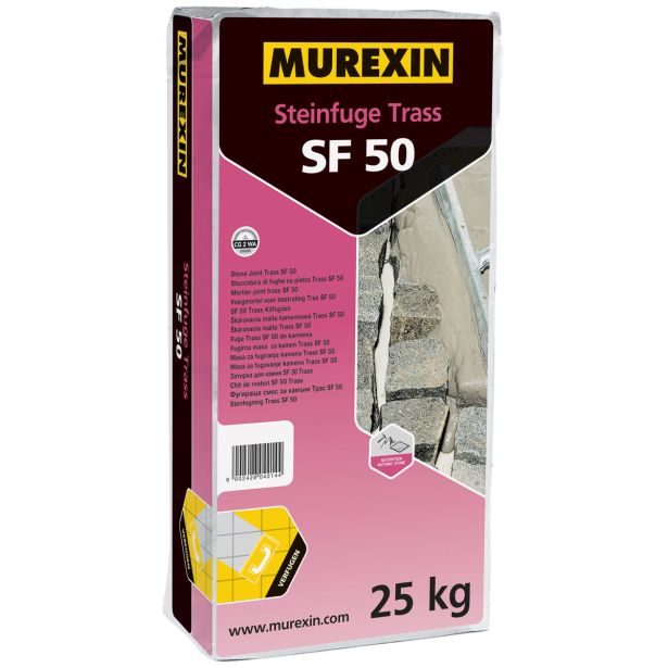 FUGIRNA MASA MUREXIN SF 50 TRASS ANTRACIT 25KG '- ZA KAMEN