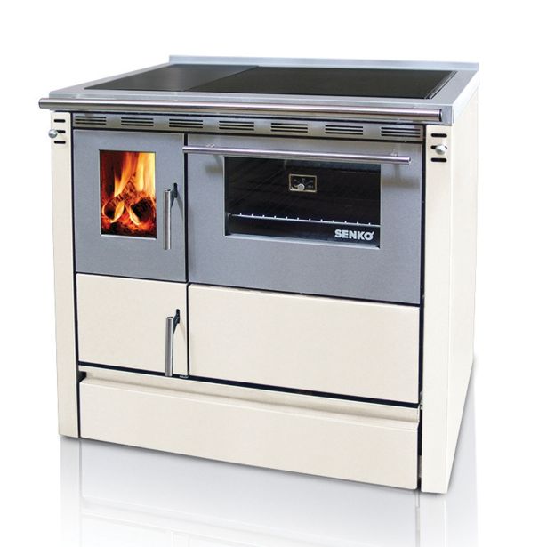 ŠTEDILNIK NA DRVA SENKO SG-90 S PEČICO, LEVI PC-3 BEŽ