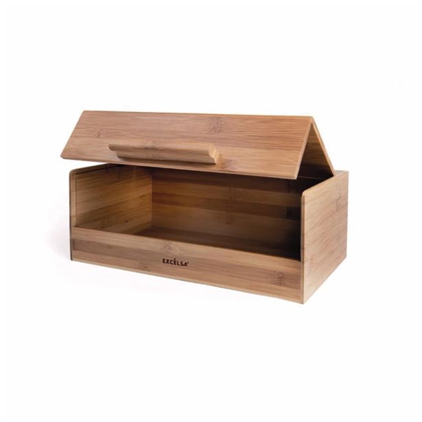 SHRANJEVANJE KRUHA KRUHOVNIK 36X23X14 CM BAMBUS LESEN