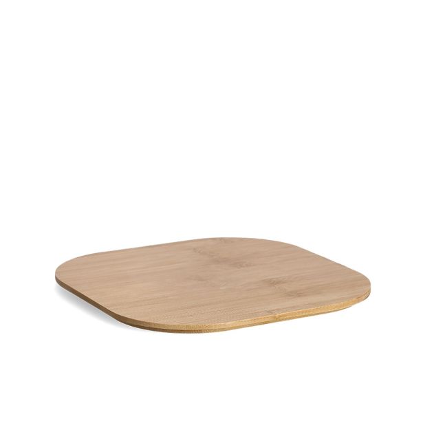 SHRANJEVANJE KRUHA ZELLER PRESENT 26.5X26.5X14.5 CM POSODA ZA KRUH Z BAMBUS POKROVOM