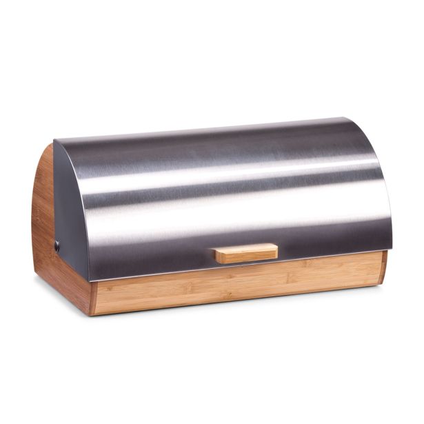 SHRANJEVANJE KRUHA ZELLER PRESENT 39X25.5X18.5 CM POSODA ZA KRUH BAMBUS/KOVINA
