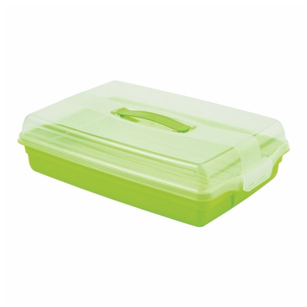 SHRANJEVANJE PECIVA CURVER ŠKATLA ZA SHRANJEVANJE BARVA ZELENA