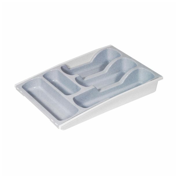 SHRANJEVANJE PRIBORA CURVER 30X42X6.4 CM SIVA KASETA ZA JEDILNI PRIBOR