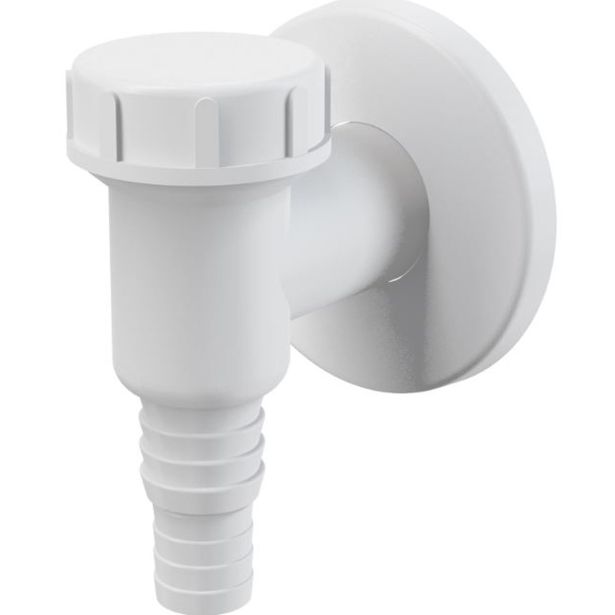 SIFON ZA PRALNI STROJ VAFRA NADOMETNI PVC BELI ODTOK FI 32MM