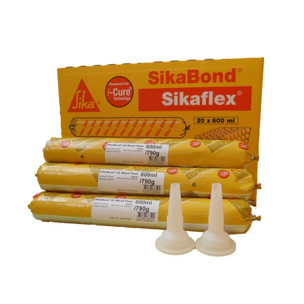 LEPILO ZA PARKET SIKA SIKABOND 52 600ML PARQUET BROWN