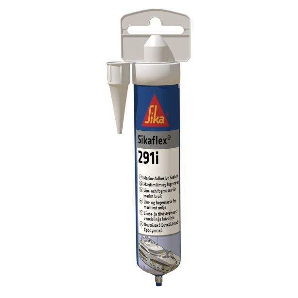 PU TESNILNA MASA MARINE SIKAFLEX 291 I BEL 70 ML