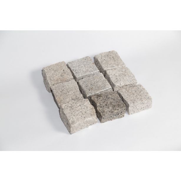KAMNITA KOCKA MARMOR SILBER GRAU KLANA 9X9X4.5 CM