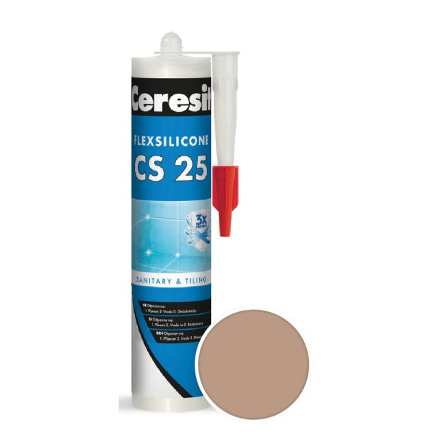 SILIKONSKA TESNILNA MASA HENKEL ACB CERESIT CS 25 41 NATURA 280 ML