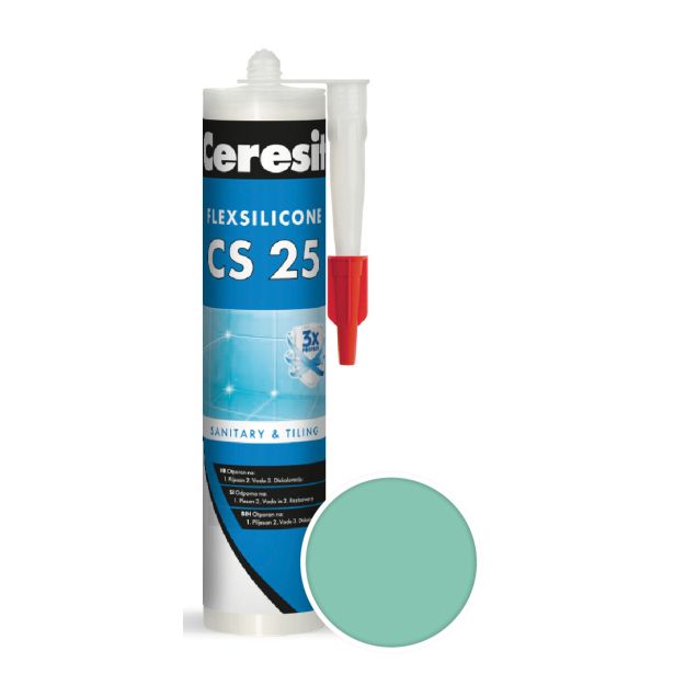 SILIKONSKA TESNILNA MASA HENKEL ACB CERESIT CS 25 KIWI 280 ML